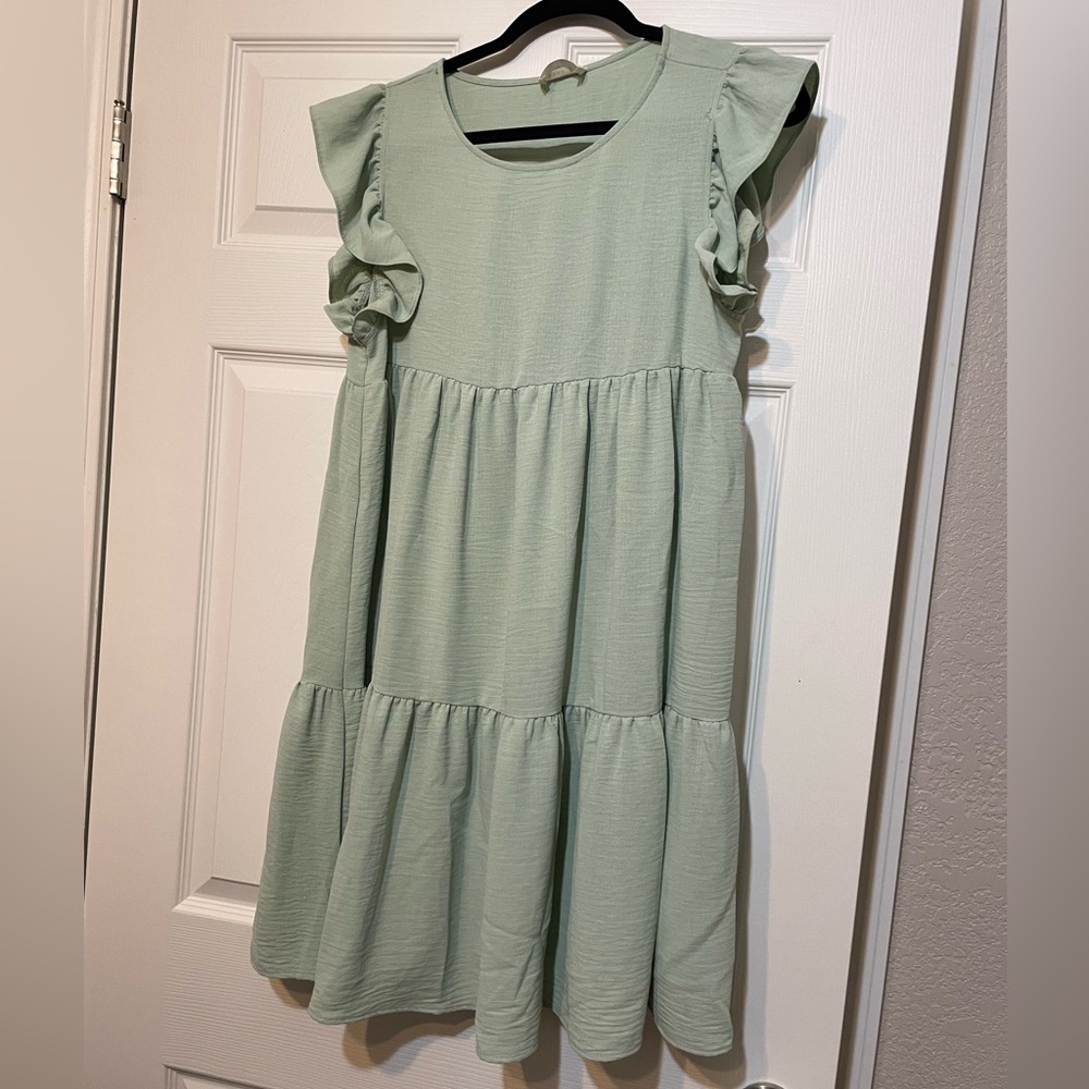 Light Blue/Green Dress